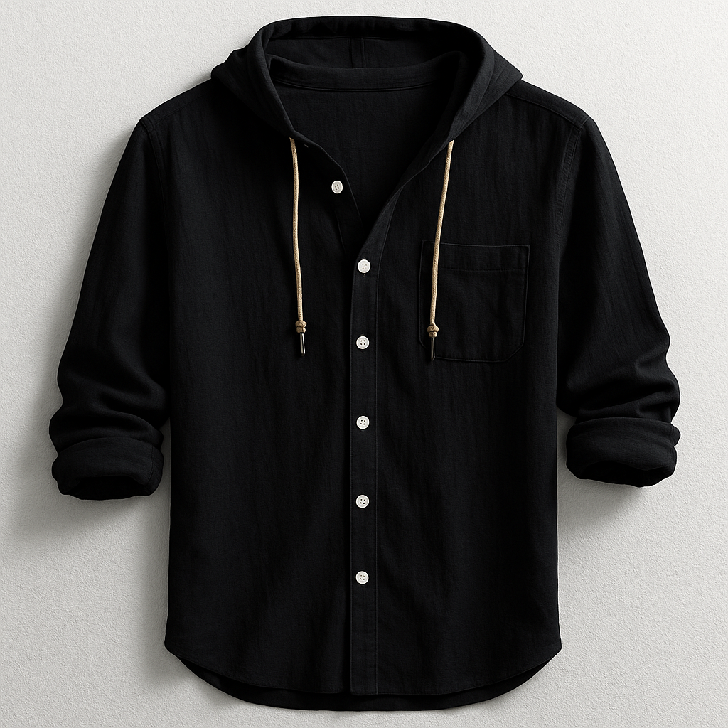 Luca | Modern elegant shirt with hood